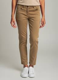Pantalon slim elasticitate mărime normală maro TONI femeie