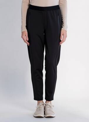 Pantalon 7/8 țesătură poplin mărime normală negru TUZZI femeie