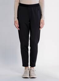 Pantalon 7/8 țesătură poplin mărime normală negru TUZZI femeie