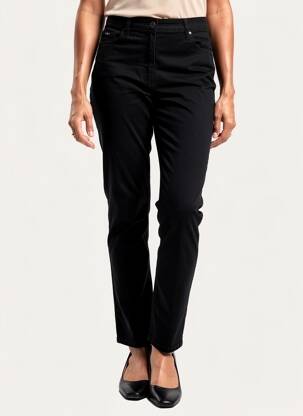 Pantalon slim talie înaltă talie înaltă negru BETTY BARCLAY femeie