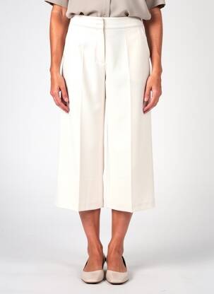 Pantalon 7/8 talie elastică mărime normală bej BETTY BARCLAY femeie