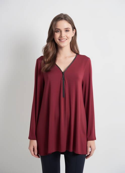Tricou mâneci lungi mâneci lungi roșu AN II VITO femme