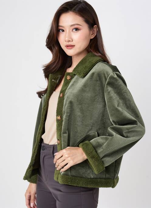 Jachete casual croială dreaptă verde AN II VITO femme