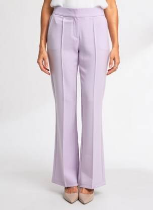 Pantalon evazat elasticitate mărime normală violet ESQUALO femeie