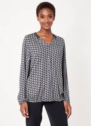 Tricou mâneci lungi mâneci lungi gri CECIL femeie