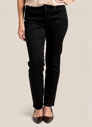 Pantalon slim buzunare negru GEVANA femeie