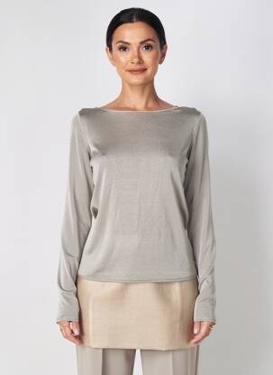 Tricou mâneci lungi mâneci lungi gri ELISABETTA FRANCHI femeie