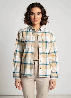 Jachete casual croială dreaptă bej IRON AND RESIN femeie