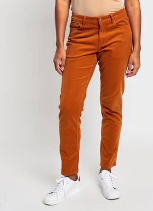 Pantalon slim elasticitate mărime normală portocalie GANT femeie