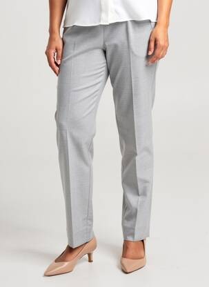 Pantalon slim mărime normală mărime normală gri PIER BÉ femeie