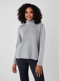 Pulover mâneci lungi mâneci lungi gri MAURICE ABOT femme