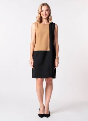 Rochie scurtă fără mâneci fără mâneci negru MARIELY femeie