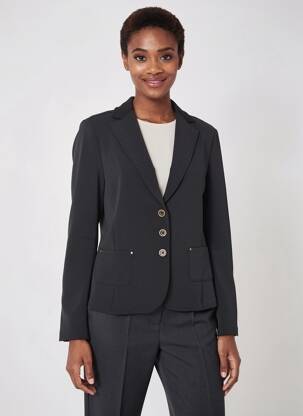 Sacou buzunare negru DIAMBRE femeie