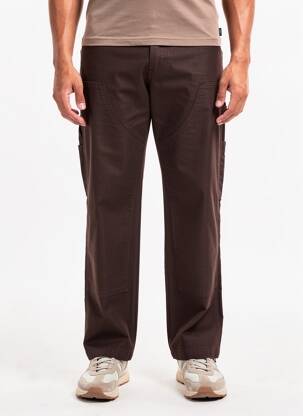 Pantalon drept croială dreaptă mărime normală maro IRON AND RESIN bărbat