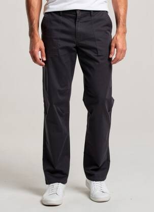 Pantalon chino buzunare mărime normală gri IRON AND RESIN bărbat