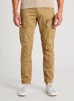 Pantalon slim elasticitate mărime normală bej DAYTONA bărbat