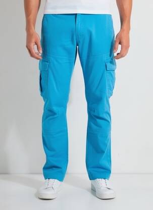 Pantalon cargo buzunare albastru DAYTONA bărbat
