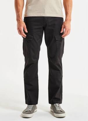 Pantalon cargo buzunare negru DAYTONA bărbat