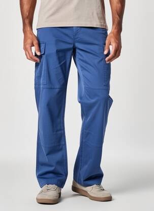 Pantalon cargo croială dreaptă albastru DAYTONA bărbat