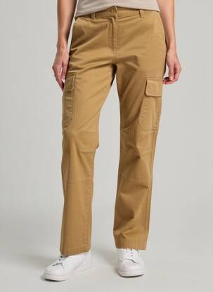 Pantalon cargo subțire bej DAYTONA femeie