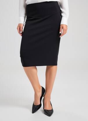 Fustă midi negru MODE DE PARIS femeie