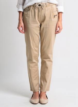 Pantalon drept elasticitate mărime normală bej CECIL femeie