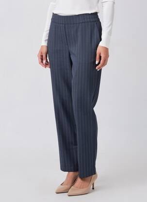 Pantalon chino țesătură poplin mărime normală albastru CECIL femeie