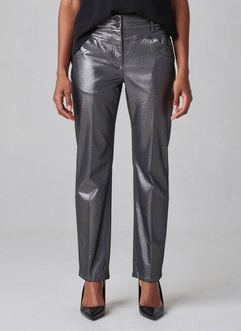 Pantalon drept elasticitate mărime normală gri CECIL femme