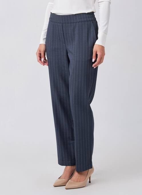 Pantalon chino țesătură poplin mărime normală albastru CECIL femme