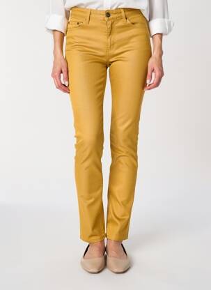 Pantalon slim elasticitate mărime normală galben LEE COOPER femeie