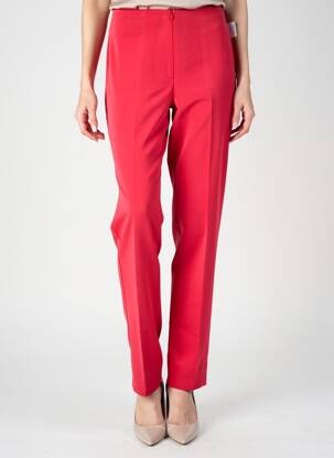 Pantalon drept elasticitate mărime normală roșu PAS DE QUOI... femeie