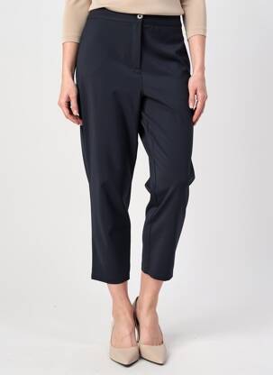 Pantalon 7/8 elasticitate mărime normală albastru MARINA RINALDI femeie