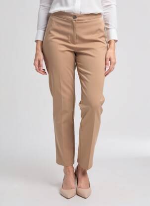 Pantalon 7/8 elasticitate mărime normală maro MARINA RINALDI femeie