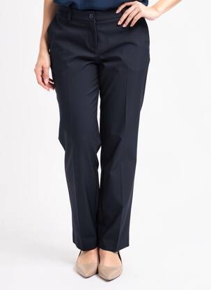 Pantalon drept elasticitate mărime normală albastru KANOPE femeie