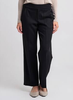 Pantalon drept elasticitate mărime normală negru STREET ONE femeie
