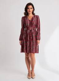 Rochie scurtă mâneci lungi mâneci lungi negru LOLA ESPELETA femeie