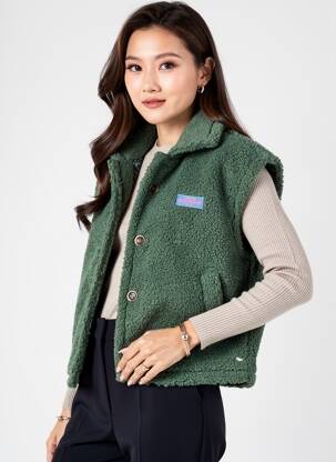 Jachete casual croială dreaptă verde FREEMAN T.PORTER femeie