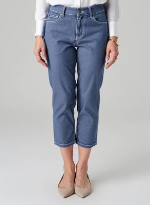 Pantalon 7/8 elasticitate mărime normală albastru STARK femeie