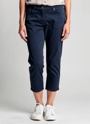 Pantalon 7/8 elasticitate mărime normală albastru STARK femeie