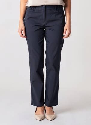 Pantalon slim talie elastică mărime normală albastru STARK femme