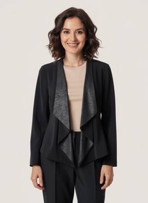 Jachete casual croială dreaptă negru JOSEPH RIBKOFF femeie