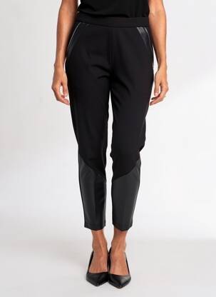 Pantalon 7/8 elasticitate mărime normală negru JOSEPH RIBKOFF femeie