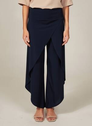Pantalon drept elasticitate mărime normală albastru JOSEPH RIBKOFF femeie