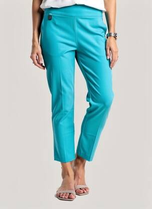 Pantalon 7/8 elasticitate mărime normală albastru JOSEPH RIBKOFF femeie