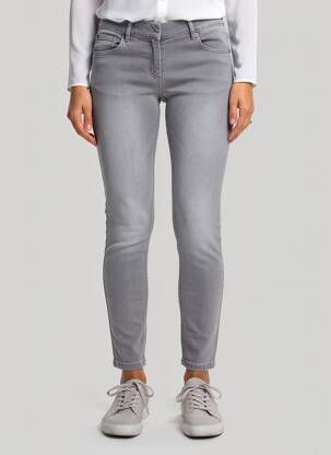 Jegging spălat mărime normală gri STARK femeie
