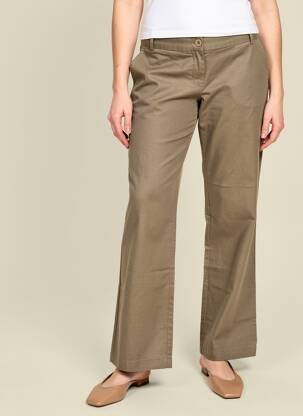Pantalon buzunare mărime normală maro ESPRIT femeie