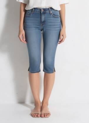 Corsar țesătură denim albastru ESPRIT femeie