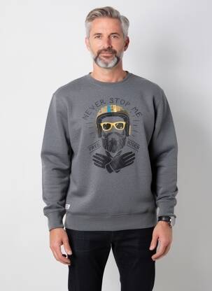 Hanorac elasticitate mâneci lungi gri DAYTONA bărbat