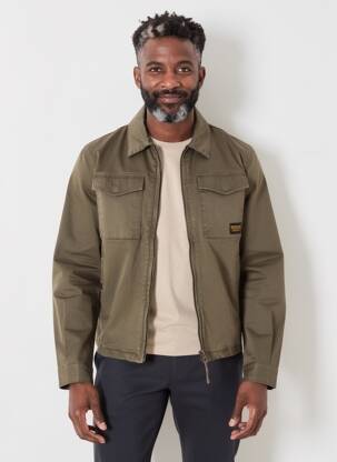 Jachete casual croială dreaptă verde DAYTONA bărbat
