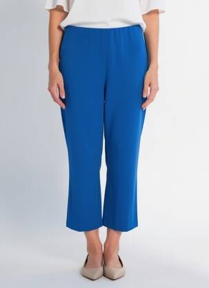 Pantalon 7/8 elasticitate mărime normală albastru MASAI femeie